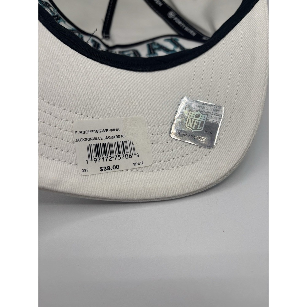 NEW Jacksonville Jaguars NFL '47 Brand Hat Hitch Snapback Adjustable Cap‎ White - Picture 6 of 6